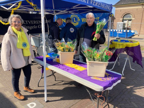Tulpenactie Lions 2022 Hengelo 