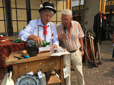 Hengelo 'toen en nu' zondag 28 augustus 2016 met veilinglijst, overzicht van deze middag en deelnemers